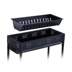 66cm Portable Folding Thick Box-Type Charcoal Grill