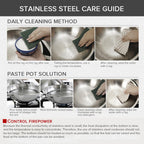 5 Tier Stainless Steel Steamers With Lid 25cm
