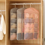 Pink Dual Hanging Storage Bag