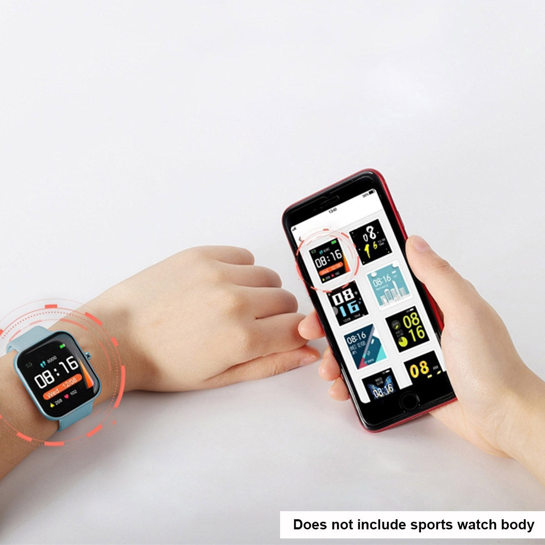 Smart Watch P8 Wristband Strap Blue