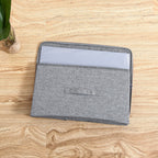 Grey Small Double Zipper Storage Box