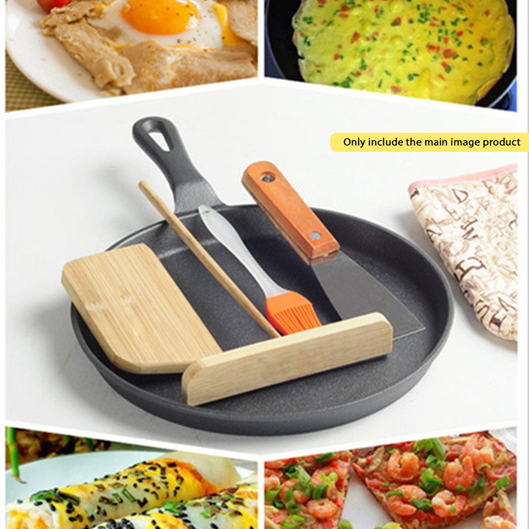 26cm Round Cast Iron Frying Pan