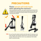 Commercial Manual Juicer Black
