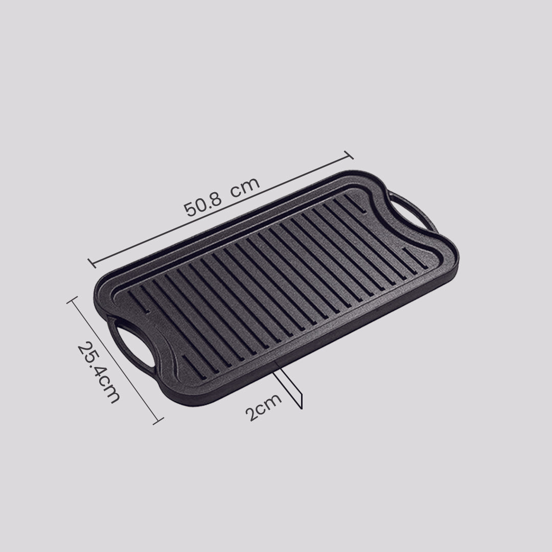 SOGA 50.8cm Cast Iron BBQ Stovetop