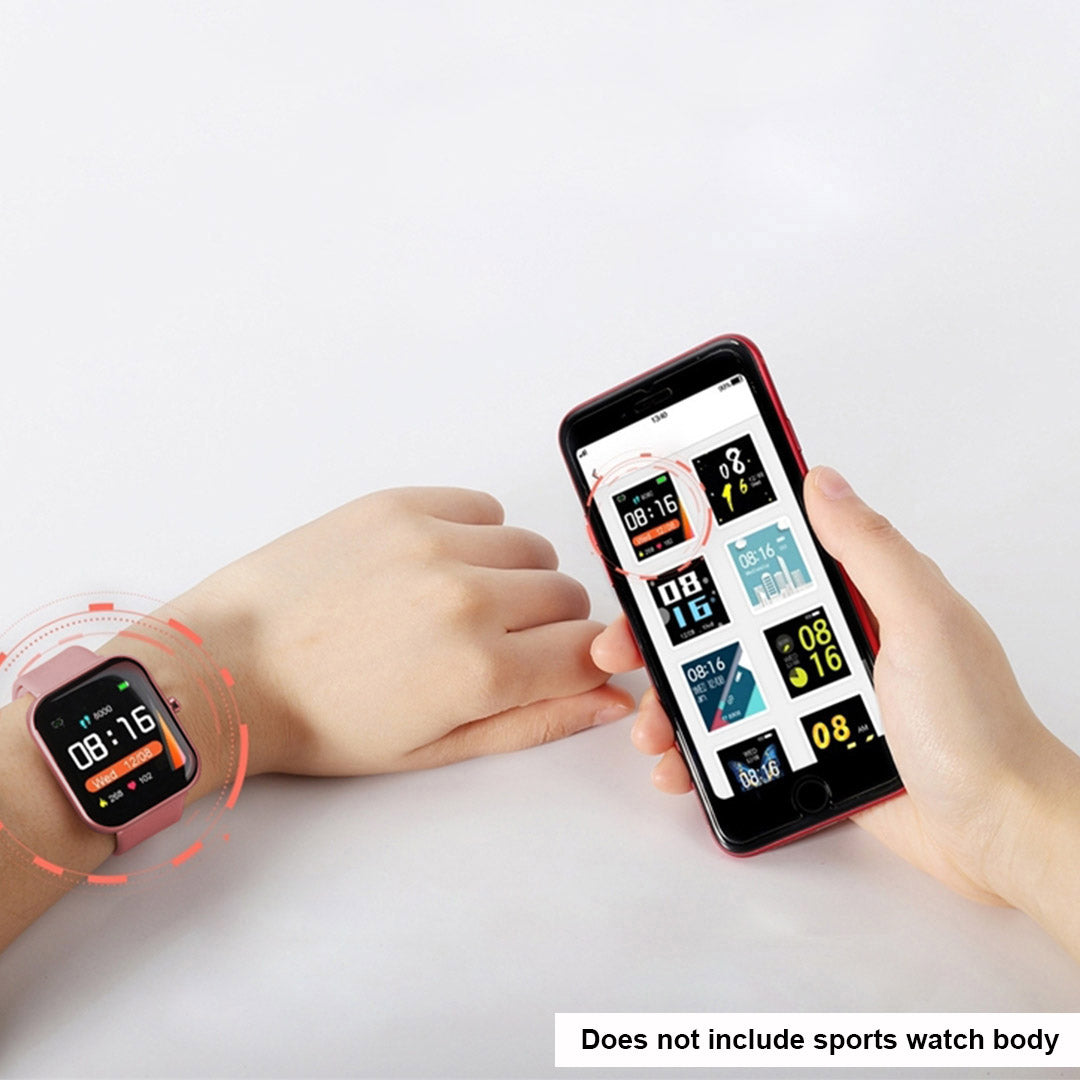 Smart Watch P8 Wristband Strap Pink