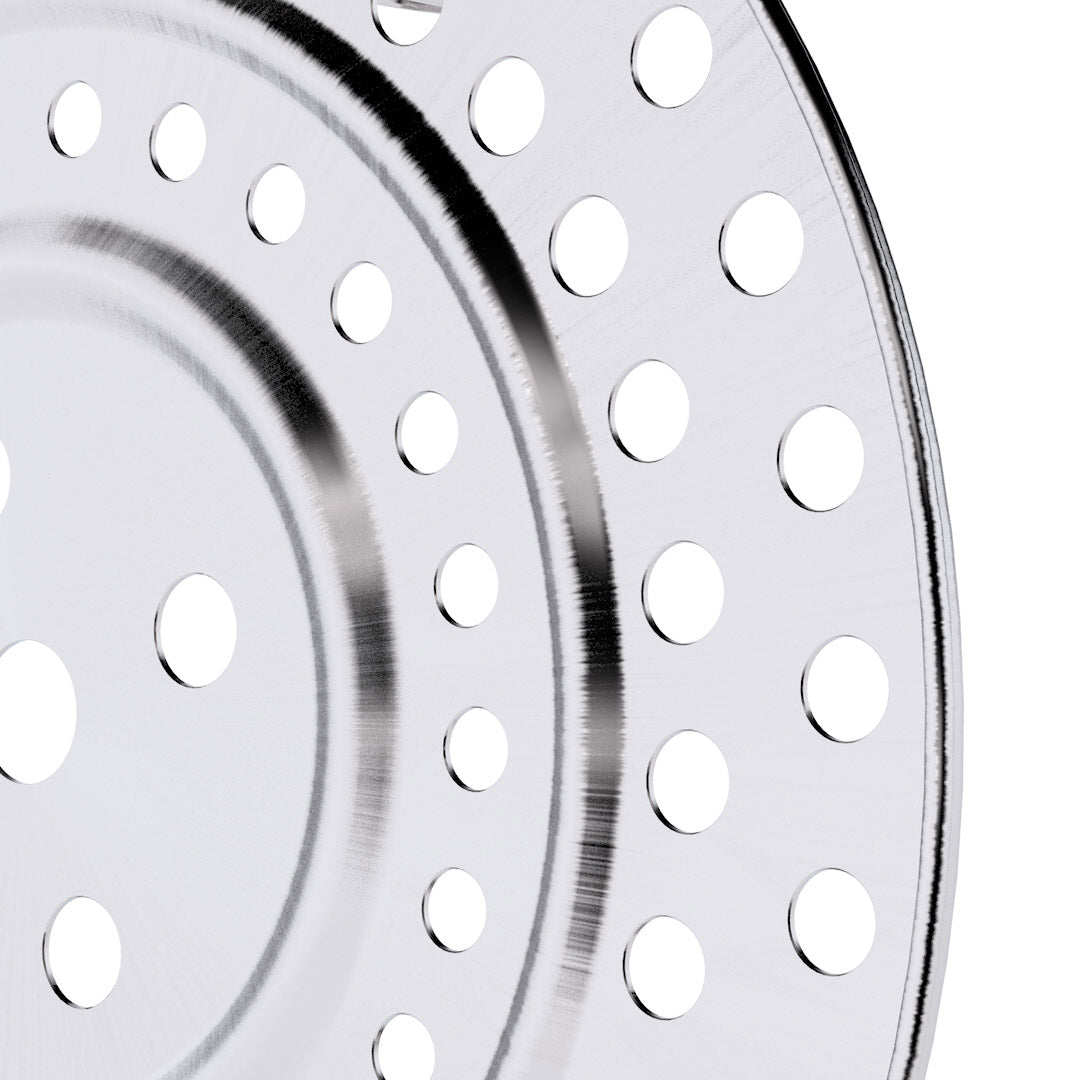 33L Stainless Steel Stock Pot with One Steamer Rack