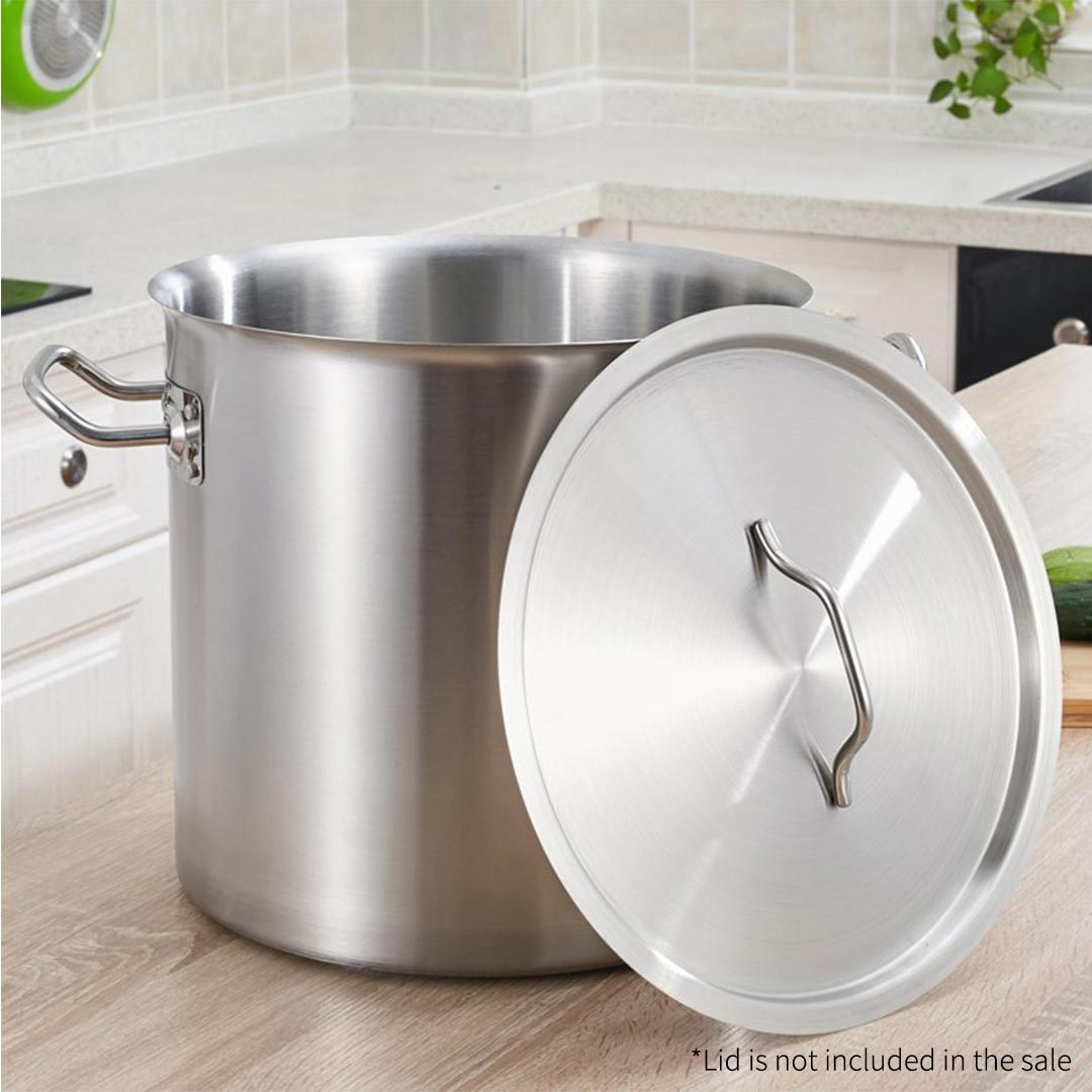 33L Top Grade 18/10 Stainless Steel Stockpot No Lid