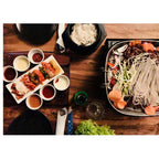 Portable BBQ Butane Gas Stove Non-Stick Grill Square