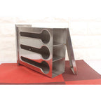 Stainless Steel Buffet Utensil Holder 3 Holes