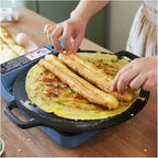 SOGA 37cm Cast Iron Crepes Pan Bakeware