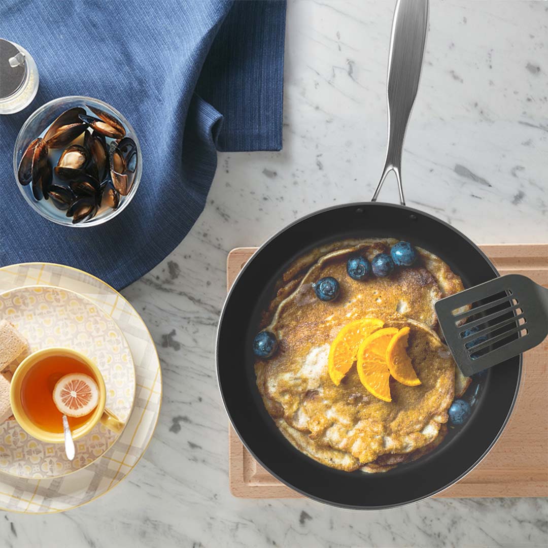 Stainless Steel 20cm Frying Pan Non Stick