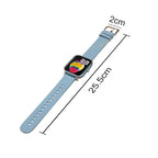 Waterproof Smart Watch Heart Rate Monitor P8 Blue