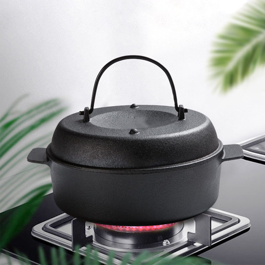 28cm Cast Iron Dutch Oven with Lid