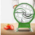 Commercial Manual Vegetable Fruit Slicer Green