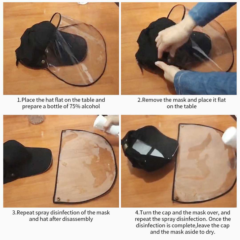 Outdoor Protection Protective Cap HD Shield Adult White