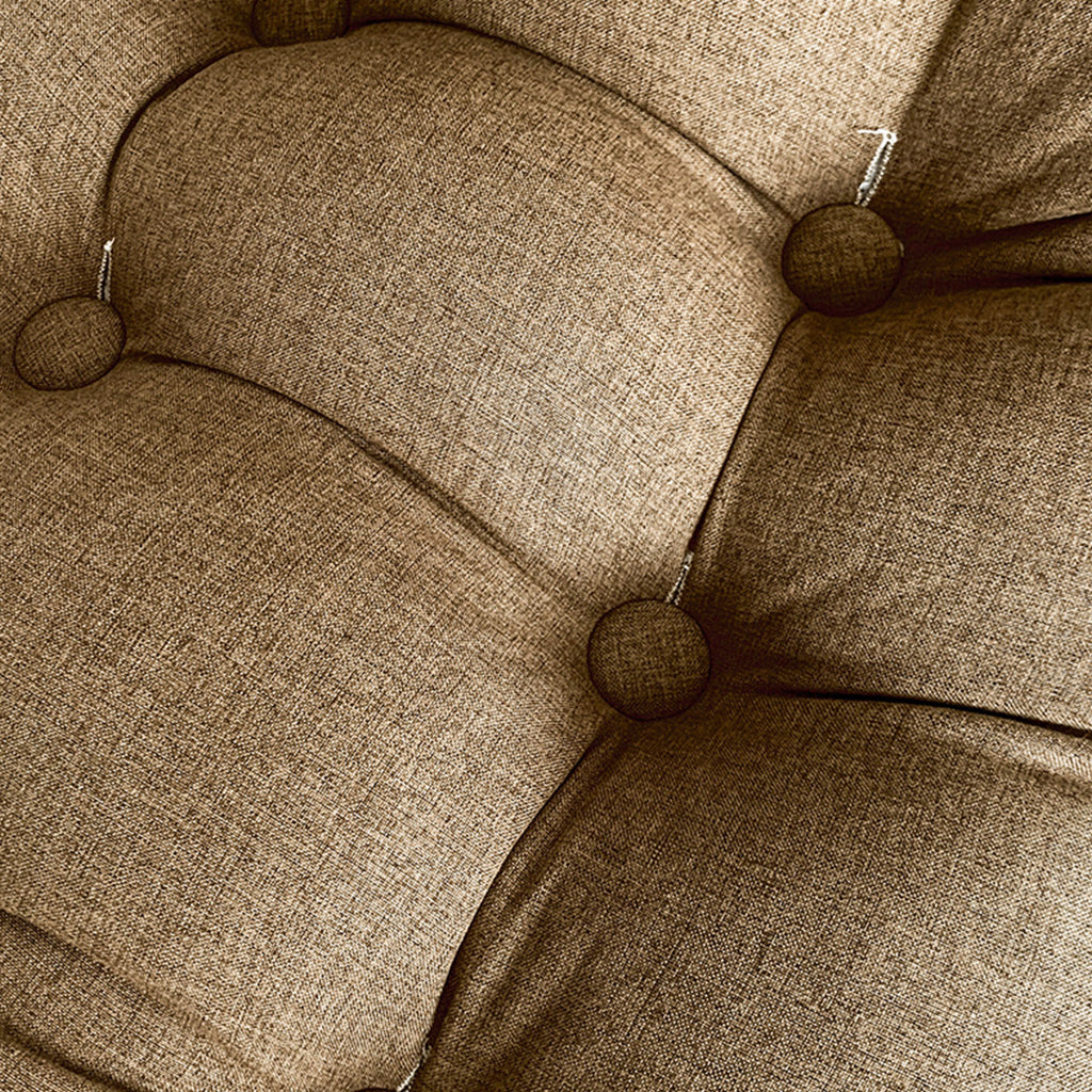 45cm Khaki Wedge Lumbar Pillow