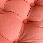 45cm Peach Wedge Lumbar Pillow