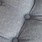 45cm Silver Wedge Lumbar Pillow