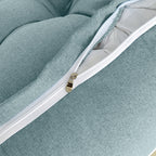 45cm Green Wedge Lumbar Pillow