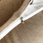 45cm Khaki Wedge Lumbar Pillow