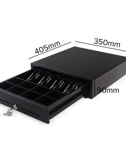 Manual Cash Drawer 4 Bills 8 Coins Tray Pos 350