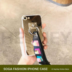 Luxury Fashionable Slim Durable Mirror Back iPhone Gold Case