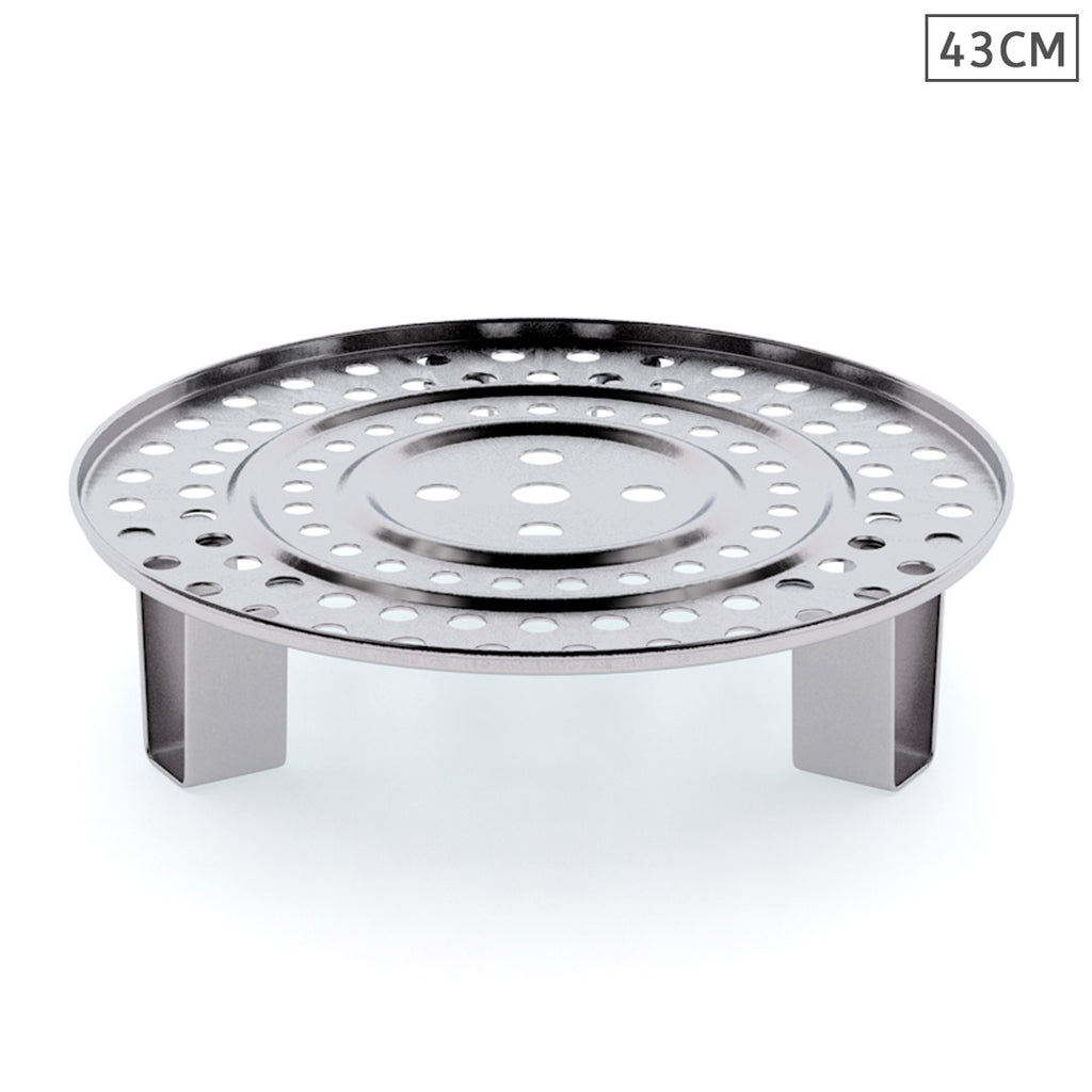 43cm Stainless Steel Steamer Rack Tray