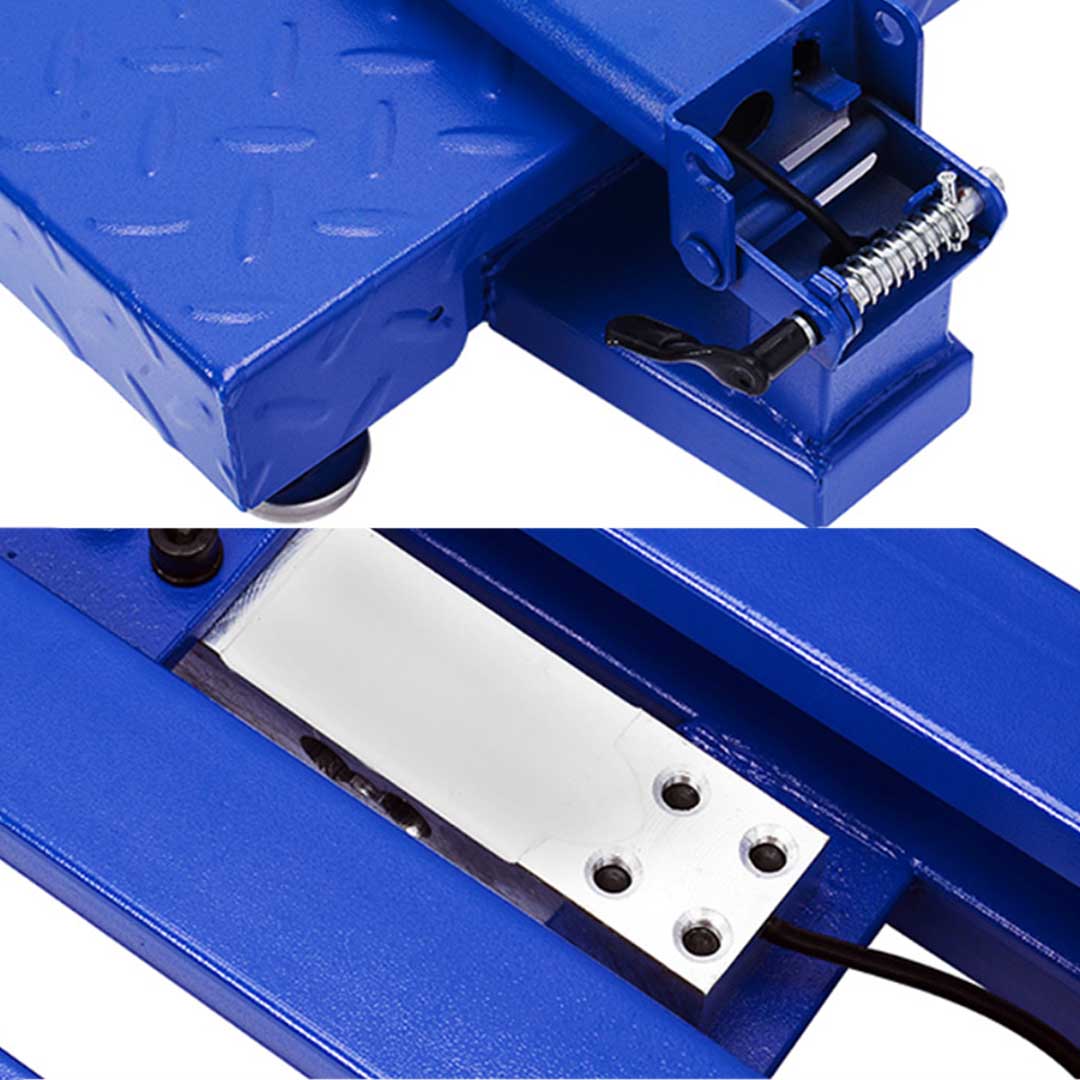 150kg Electronic Platform Scale Blue