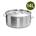 14L Top Grade 18/10 Stainless Steel Stockpot