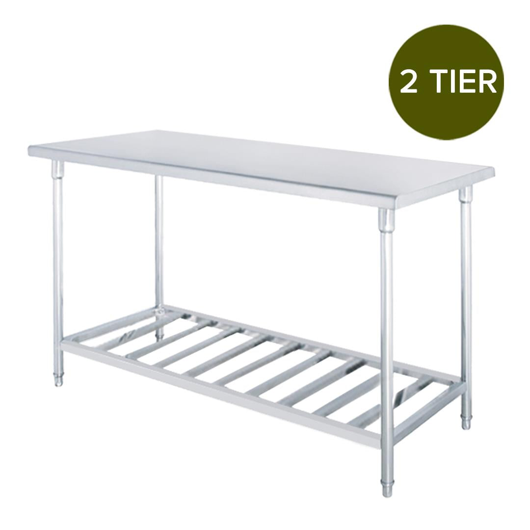 Commercial Catering Stainless Steel Work Bench 120*70*85cm